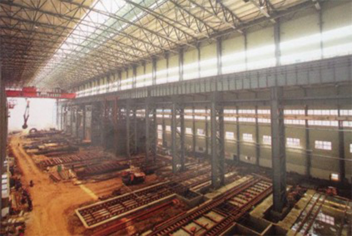 二重（德阳）水压机锻后热处理厂房工程