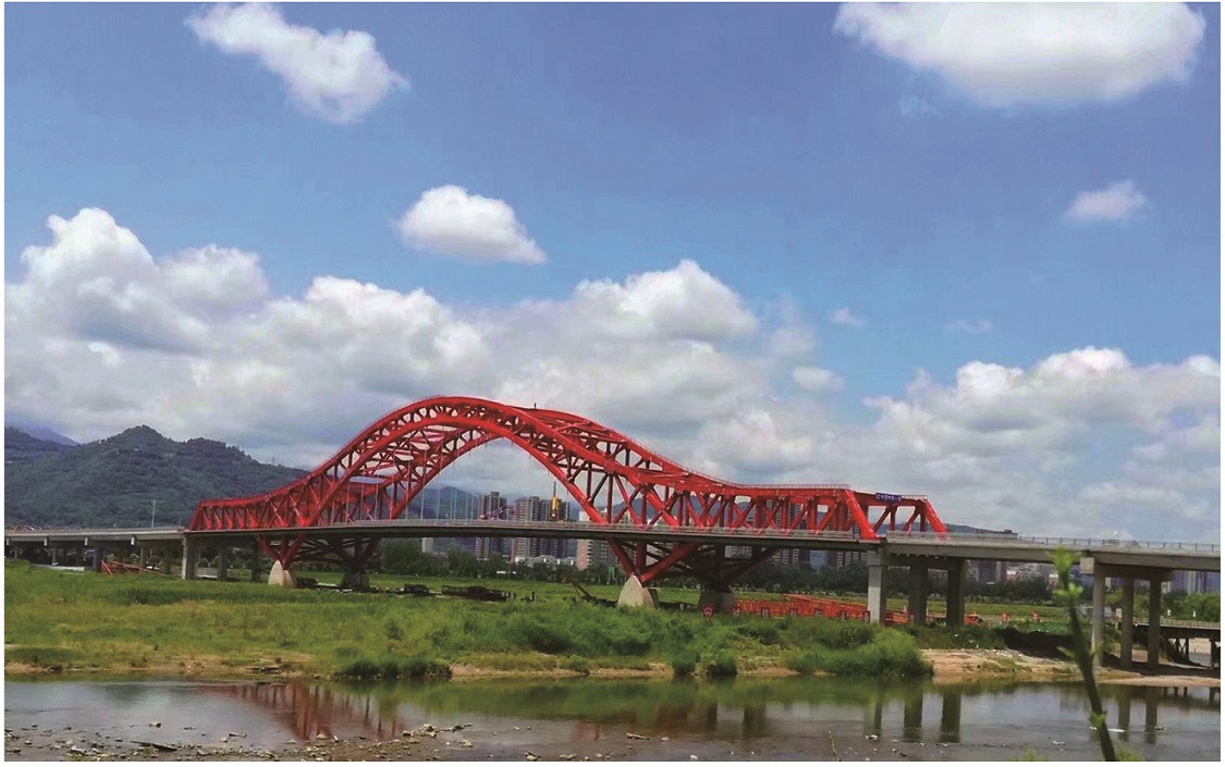 陕西宝鸡植物园渭河大桥防涂装工程